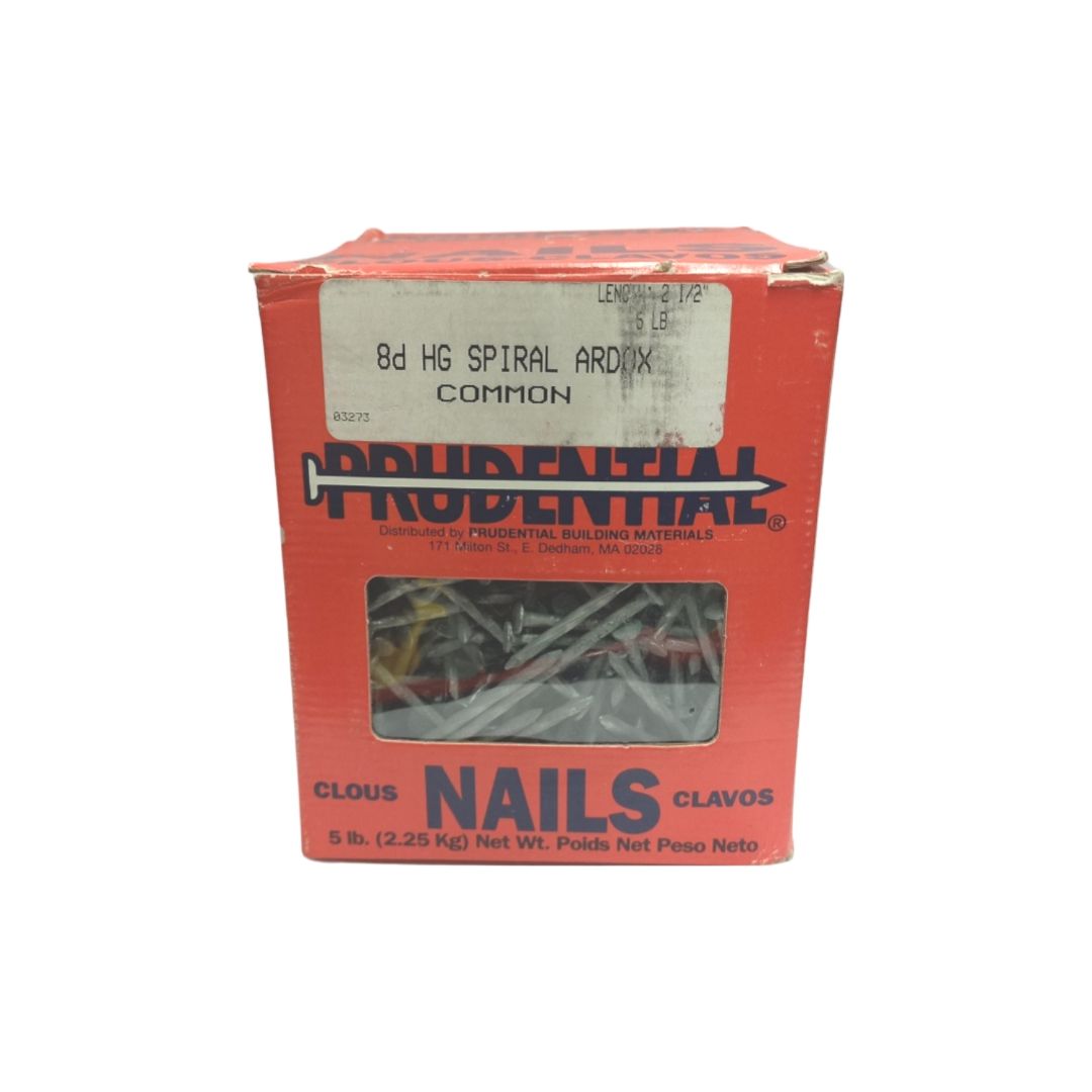 Spiral Nails 2.5 In 5 Lb