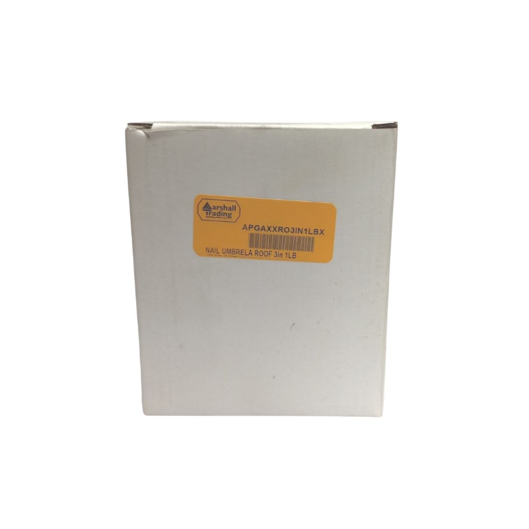 Umbrella Roof Nails 3 In 1 Lb