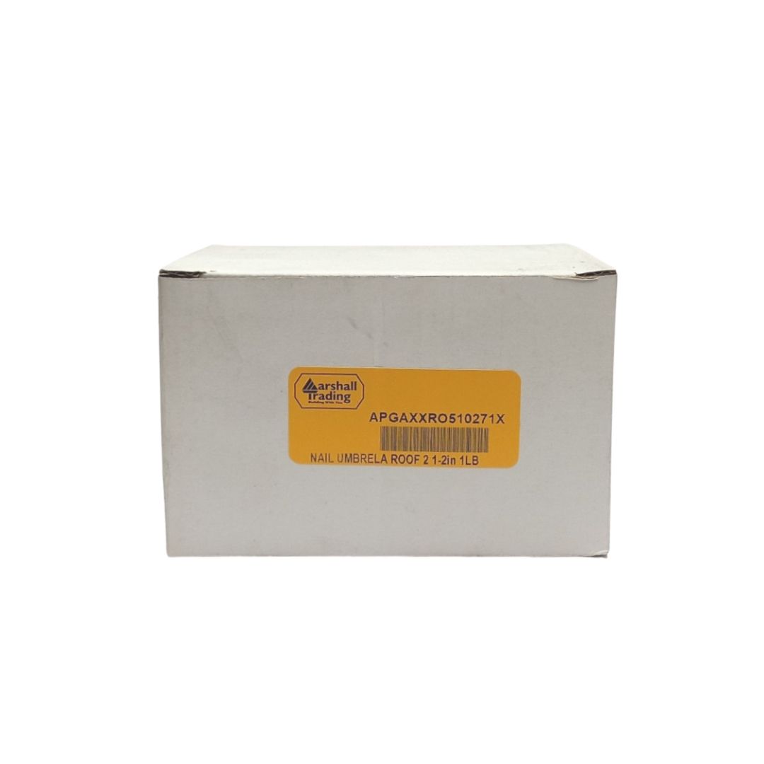 Umbrella Roof Nails 2 1/2 In 1 Lb