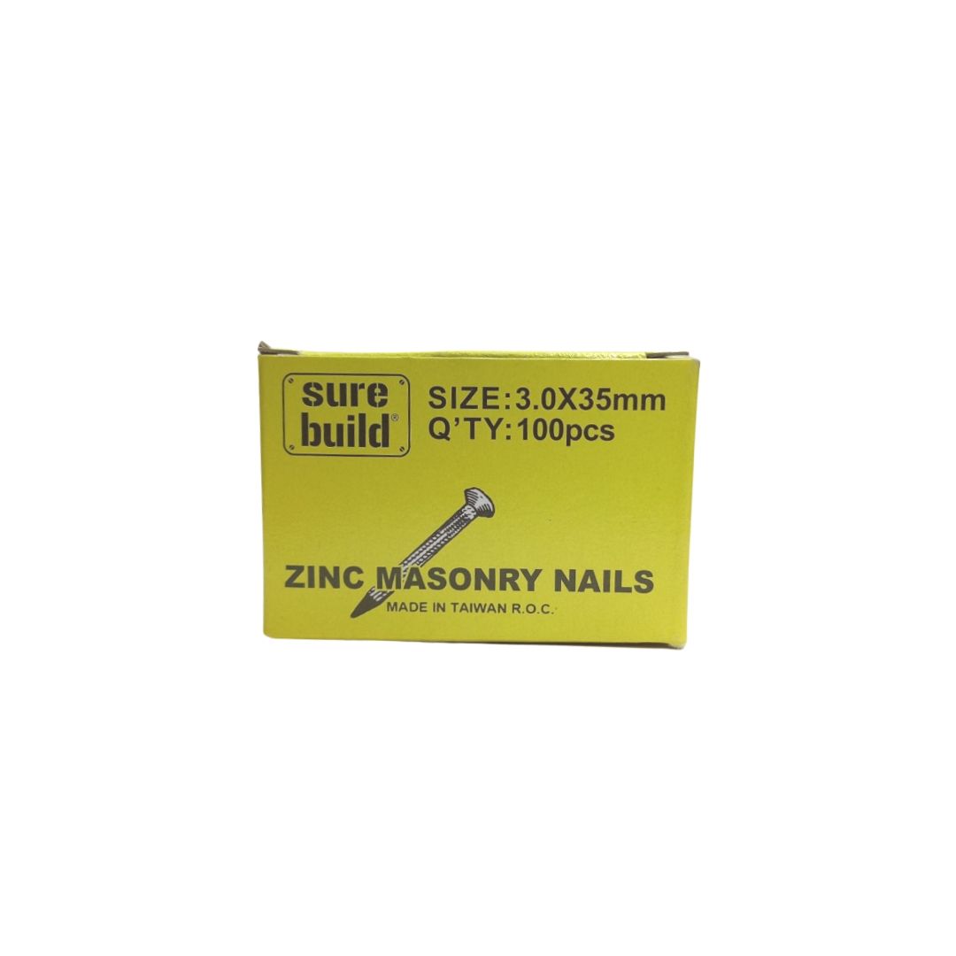 Masonry Nails 3.0 X 35 Mm 100 Piece