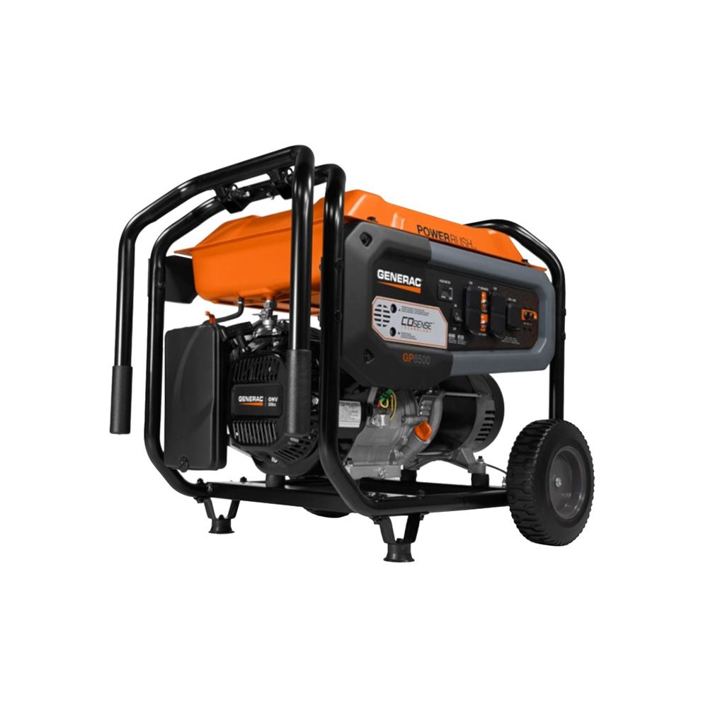 Generac 6500 Watt Portable Generator GP6500 1 Each