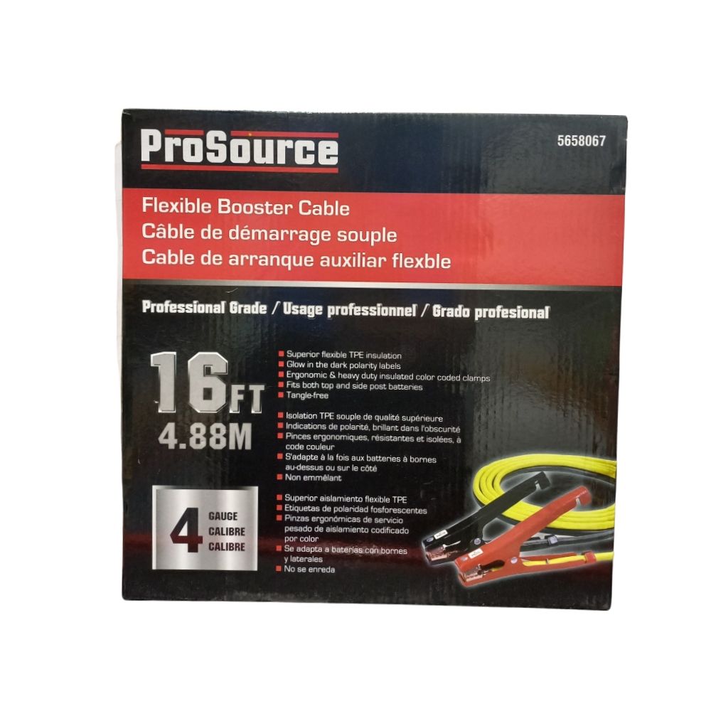 Jumper Cable 4ga 16ft Prosource