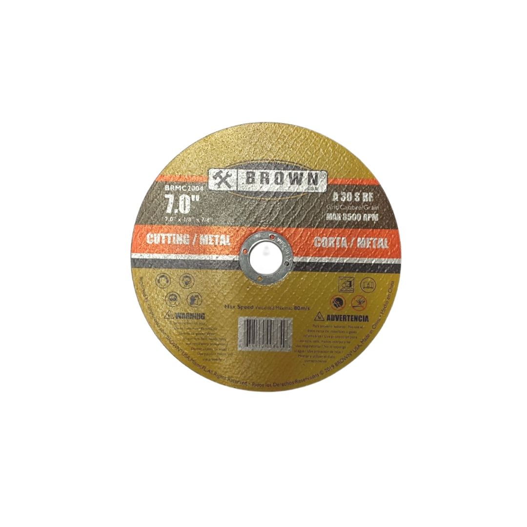 Metal Cut-Off Wheel 7 In X 1-8 In X 5-8 In