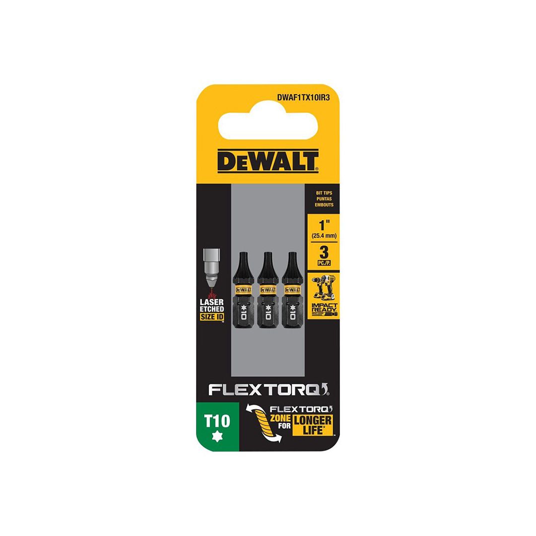 BIT INSERT T10 3PC TORX DEW