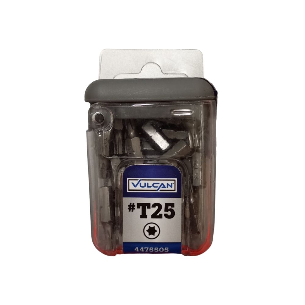 Vulcan No 1in Star Bit T25 25pc