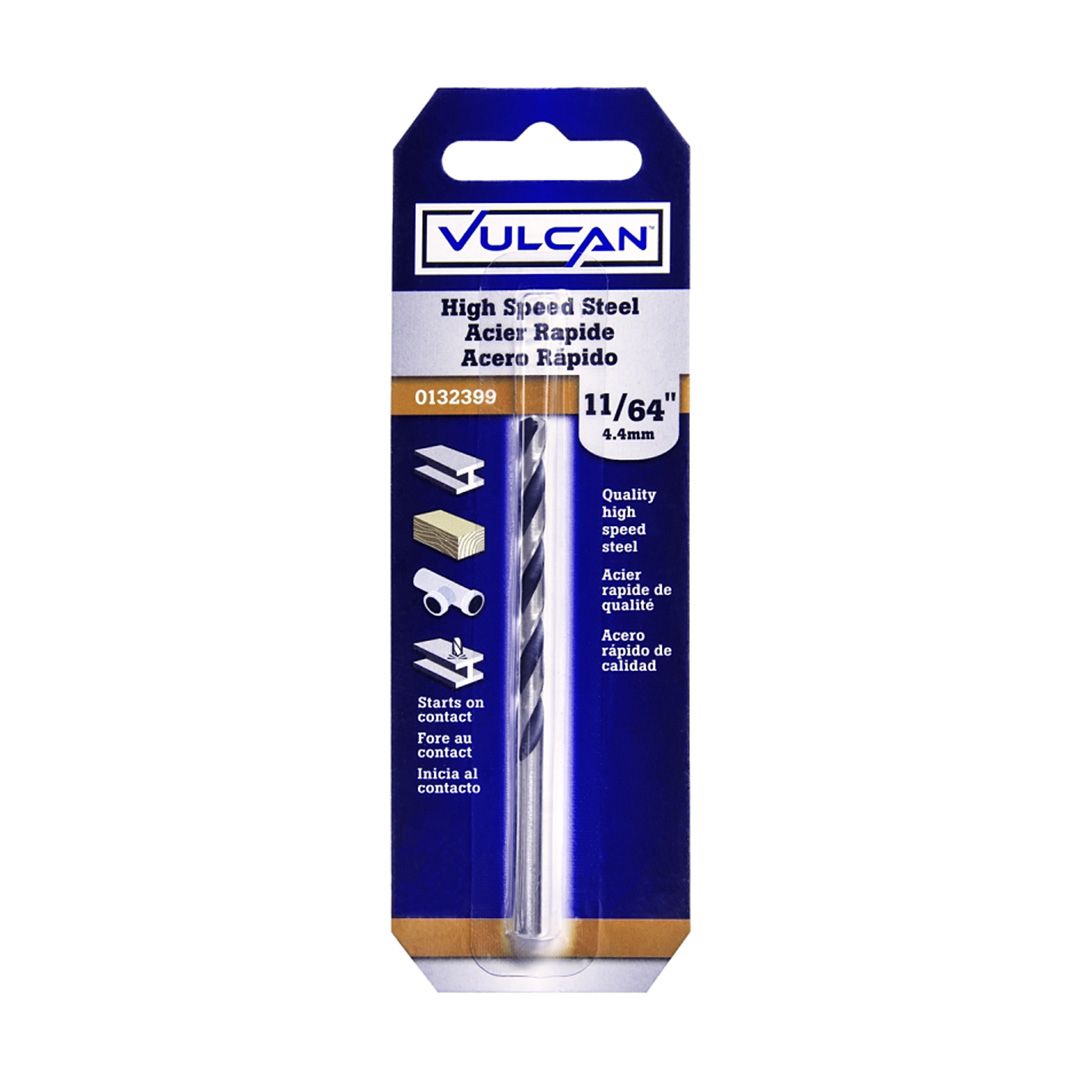 Vulcan Hss Drill Bit 11/64 In