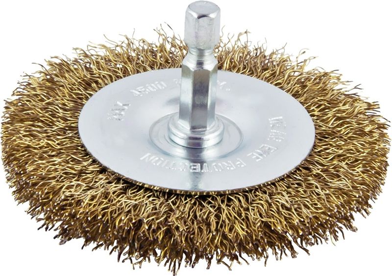 Vulcan Wheel Wire Brush Coarse 4 In