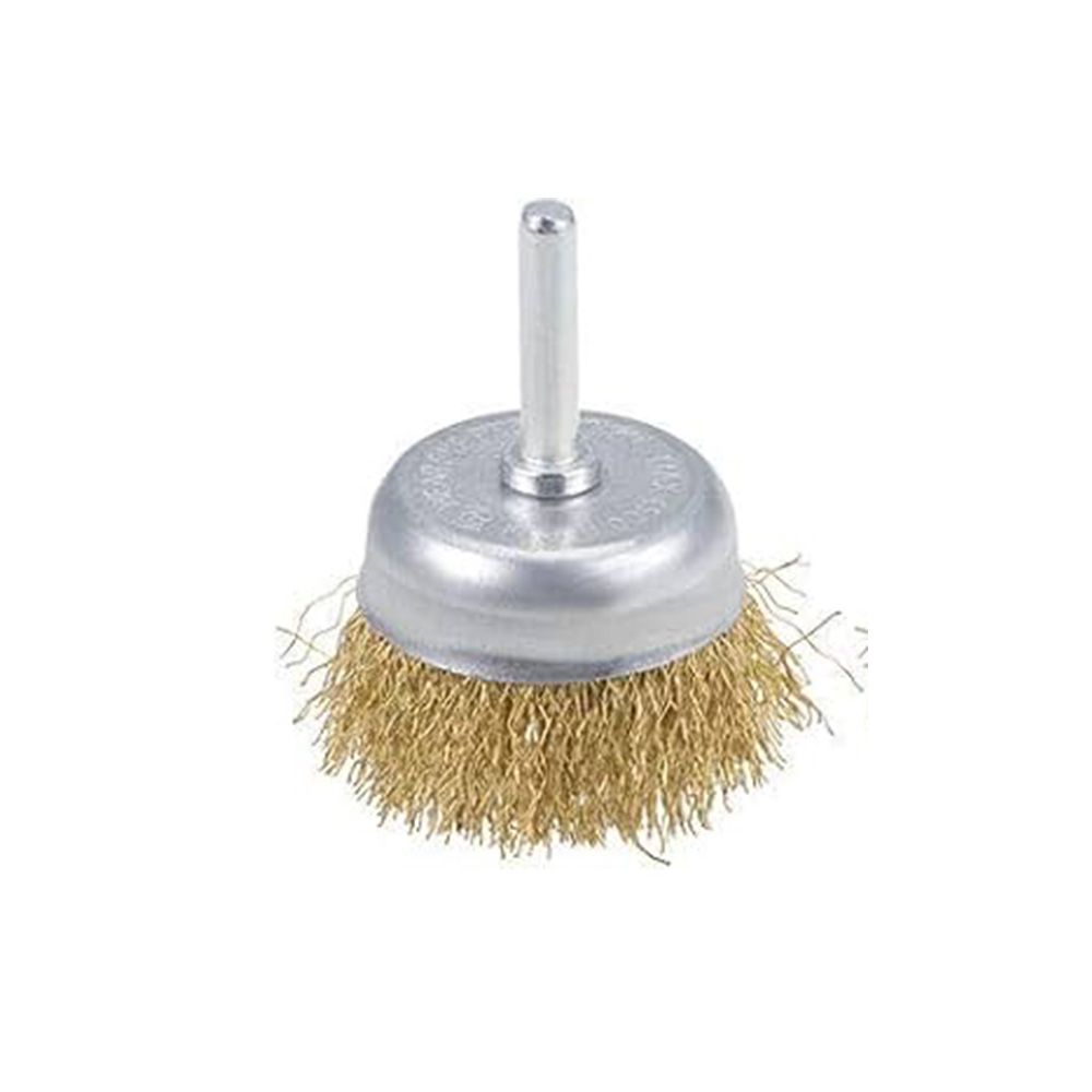 Wire Cup Brush W/ Shank 2 In Brn