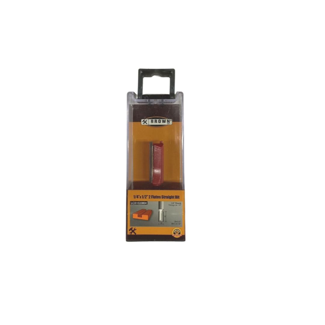 Straight Router Bit 1/4 In X 1/2 In