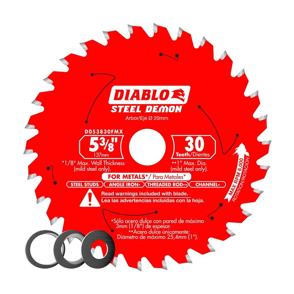 Diablo 30 Tooth Circular Saw Blade 5 3/8 In