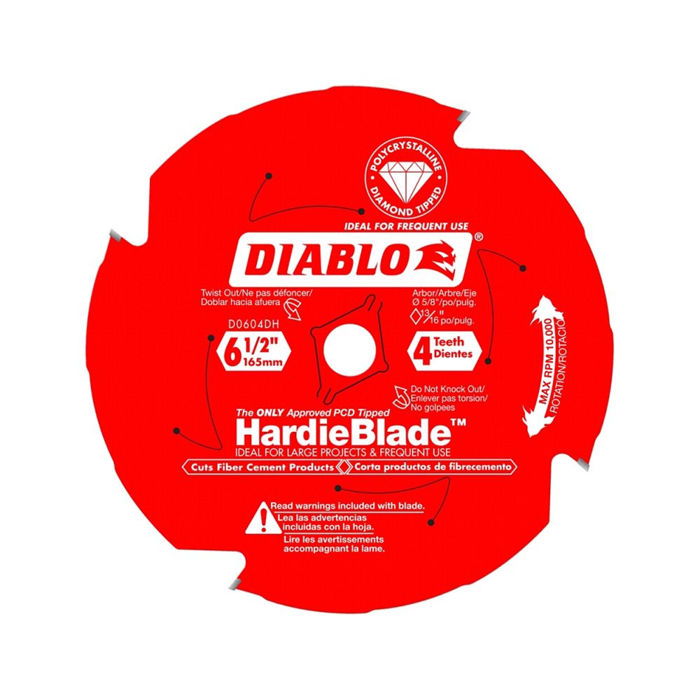 Diablo 4 Tooth Circular Saw Blade 6 1/2 In