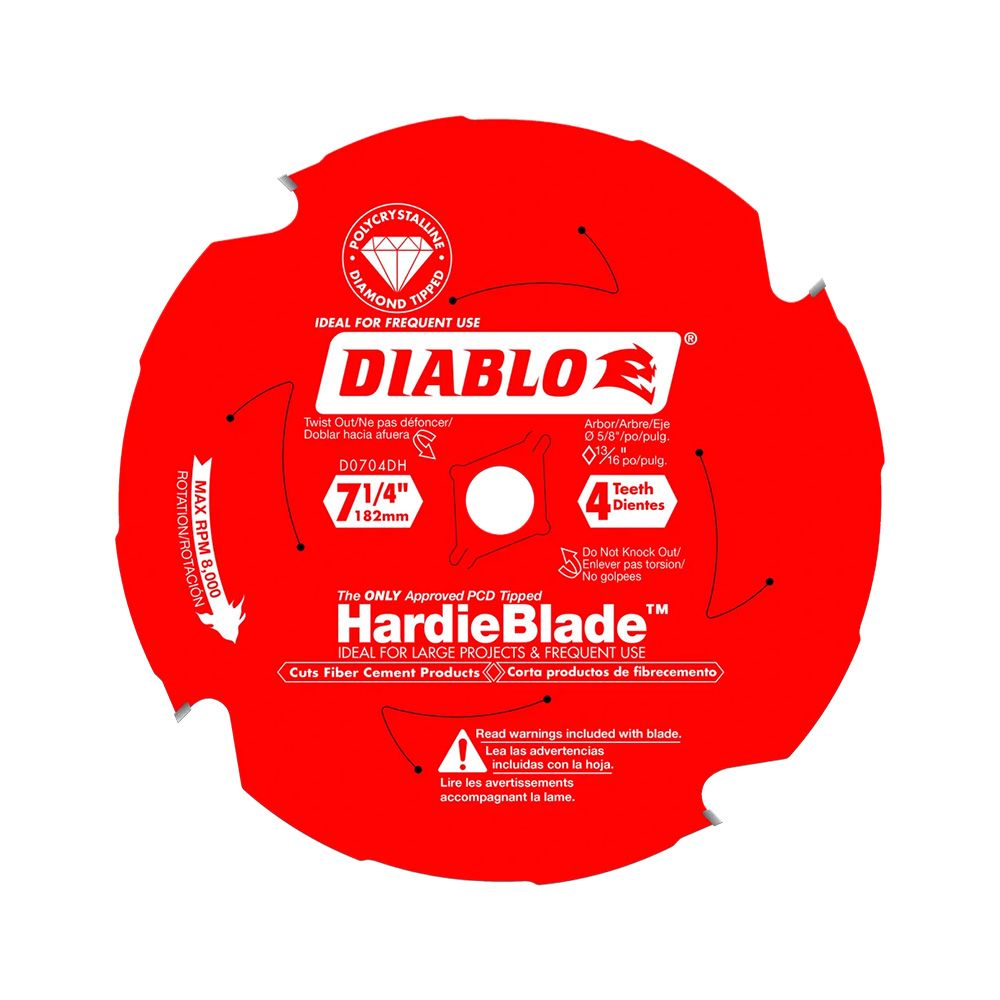 Diablo Cement Board Blade 7 1/4 In