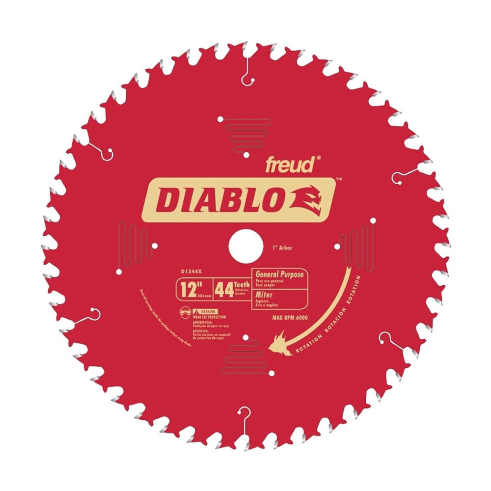 Diablo 44 Tooth Circular Saw Blade 12 In