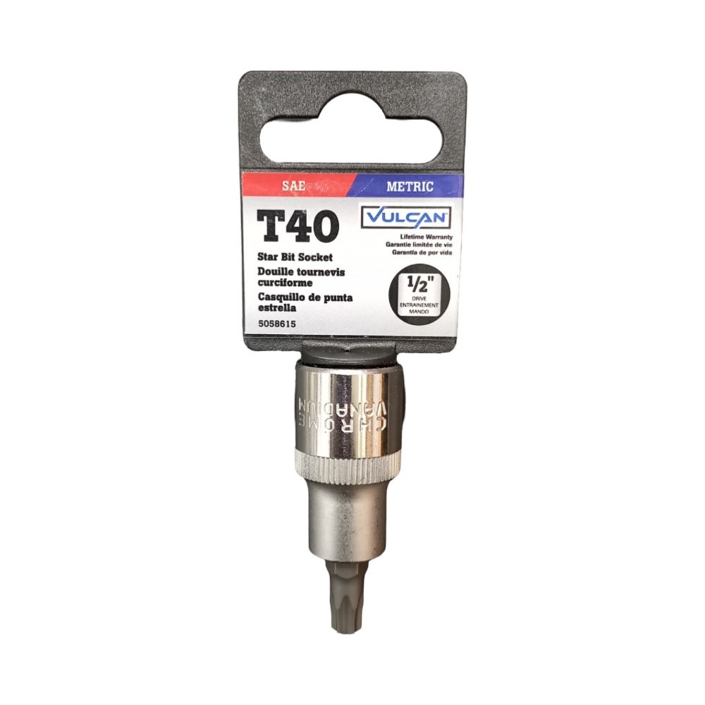 Vulcan T40 Star Bit 1/2 Drive