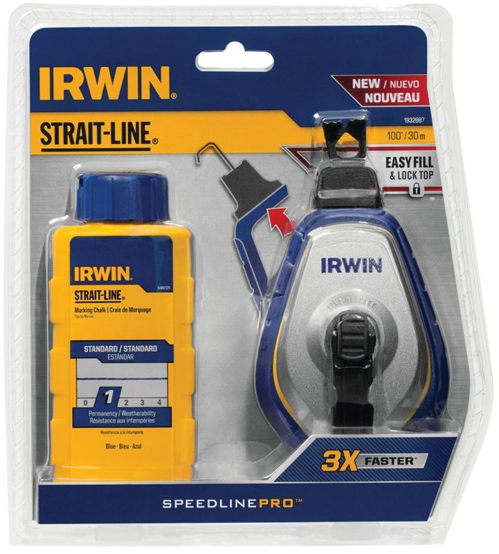 Irwin Speedline Pro Chalk Reel Blu 1932887
