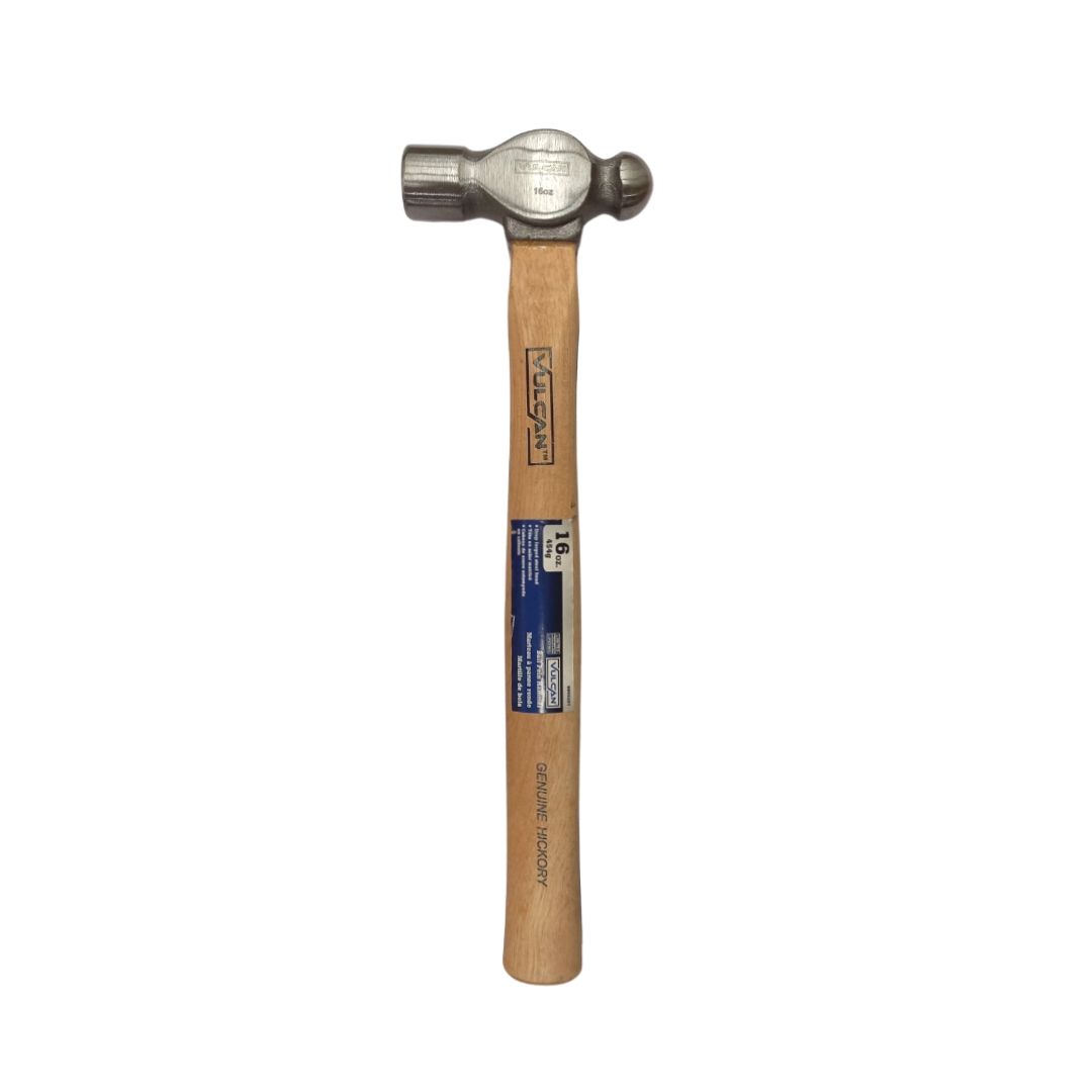 Wood Handle Ball Pein Hammer 16 Oz