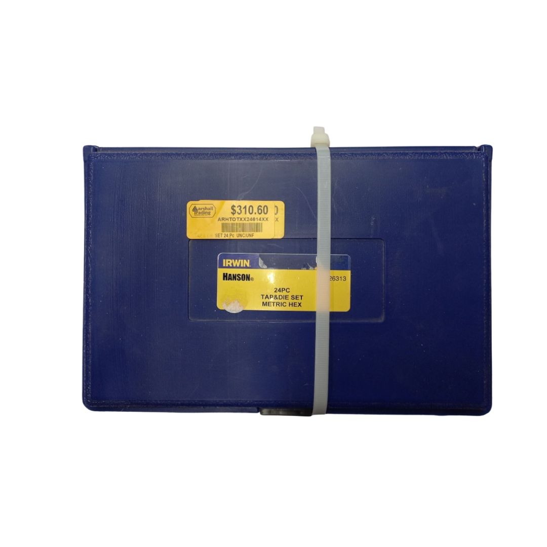 Unc/Unf Tap And Die Set 24 Piece