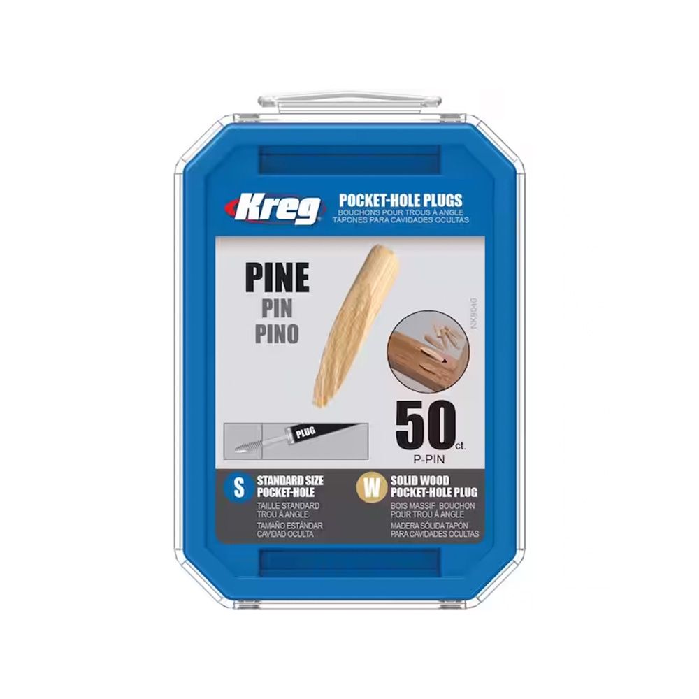 Kreg Pine Plug 19/64 Dia. 50 Pack