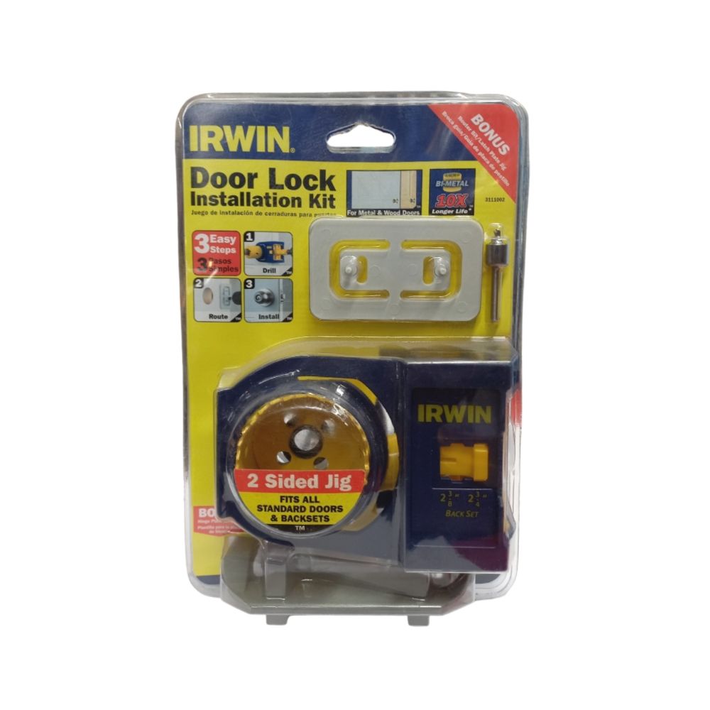 Irwin Metal Lock Install Kit 002