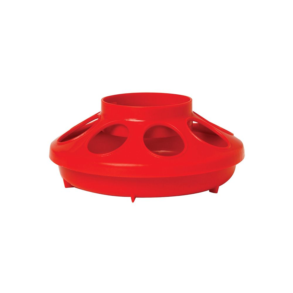 Plastic Poultry Baby Chick Feeder 1 Quart