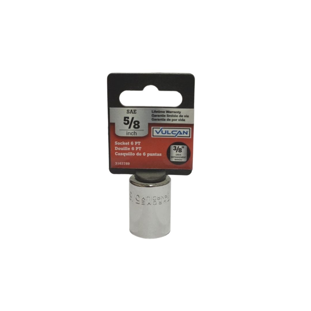 Vulcan 3/8 Drive 6 Pt Socket 5/8 In