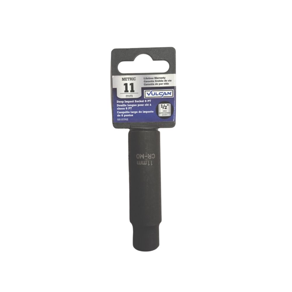 SOCKET DEEP IMPACT 11MM 1/2 DR