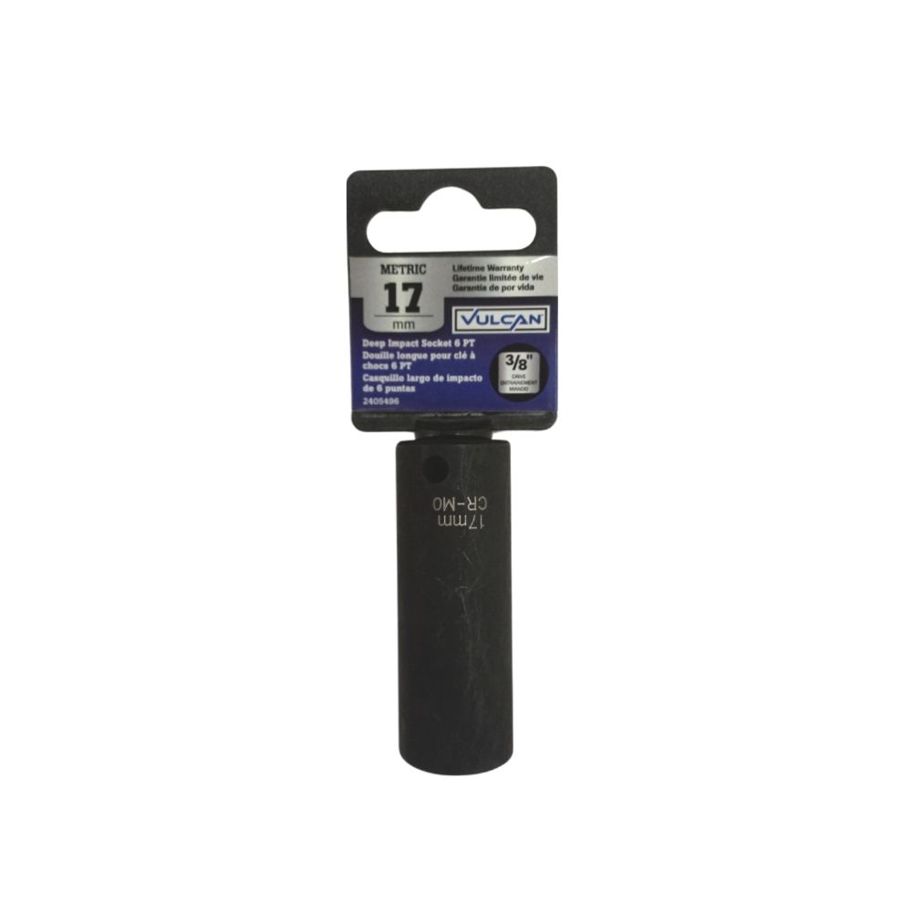 SOCKET DEEP IMPACT 17MM 3/8 DR