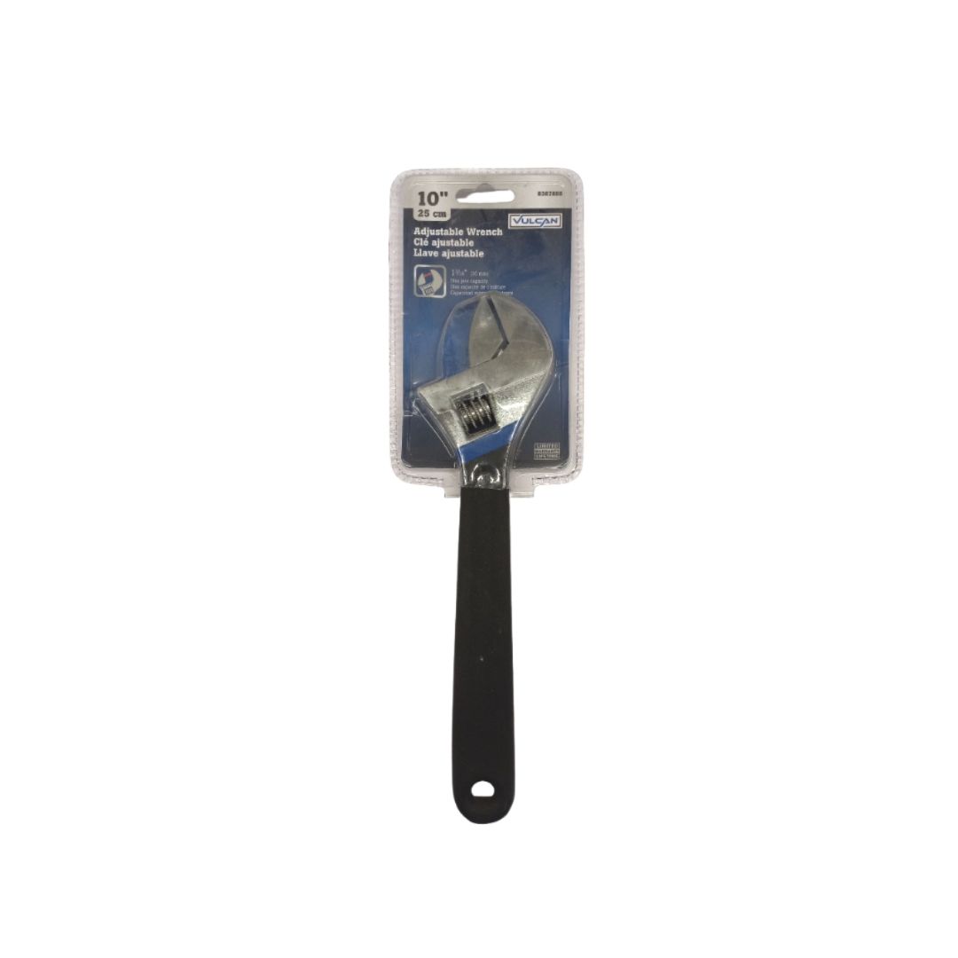 Adjustable Spanner With Rubber Grip 10 In