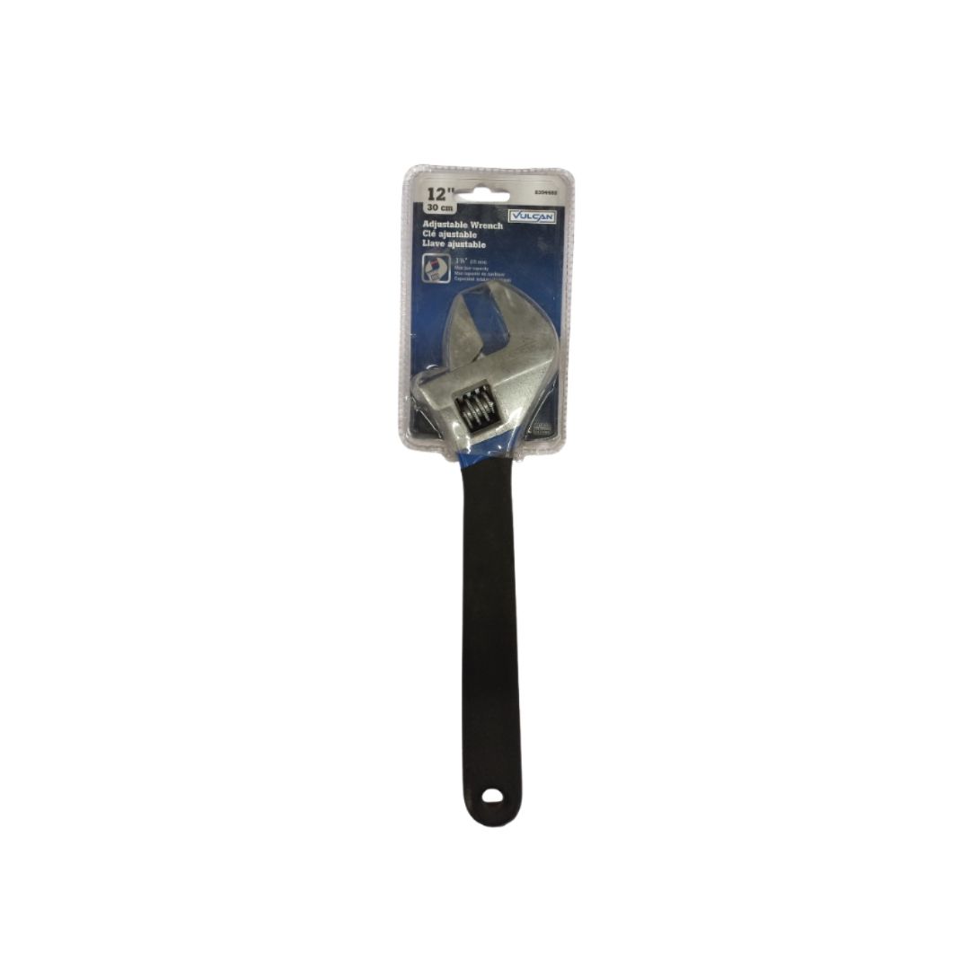 Adjustable Spanner With Rubber Grip 12 In