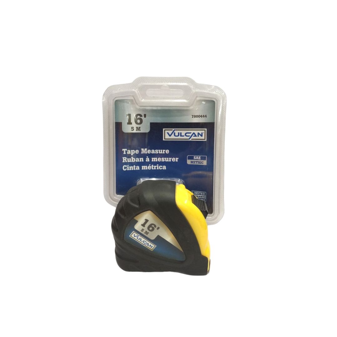 Vulcan Tape Measure 16 Ft/5 M