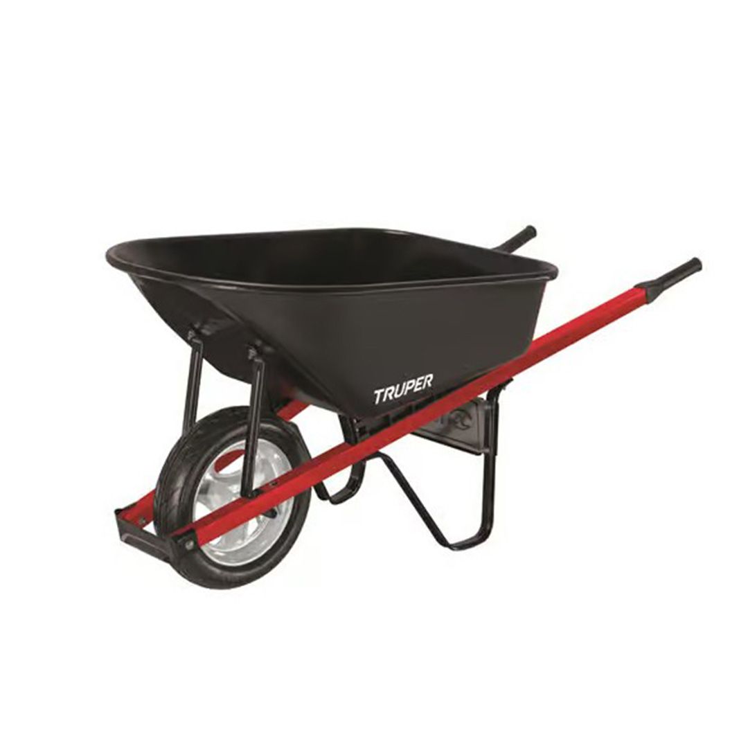 Truper Steel Wheelbarrow 6 Cu Ft
