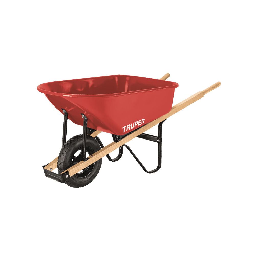 Truper Poly Wheelbarrow 6 Cu Ft