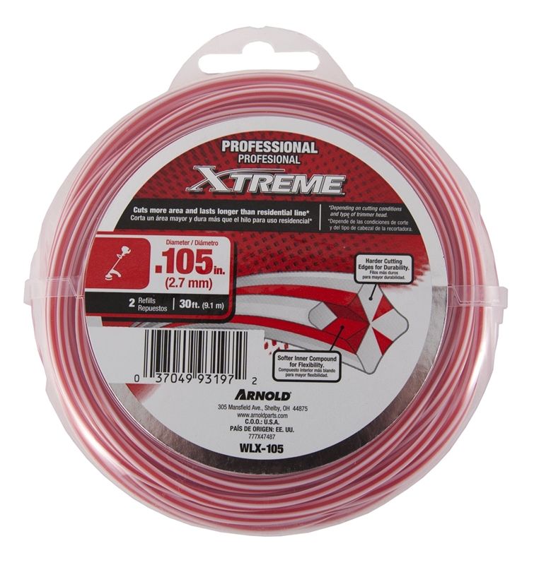 Arnold Trimmer Line 0.105 In X 30 Ft