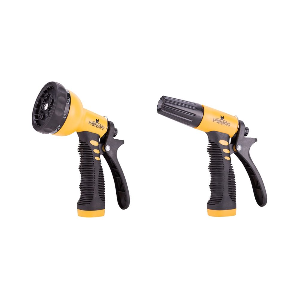 9 Pattern Hose Nozzle Gun 2 Pk