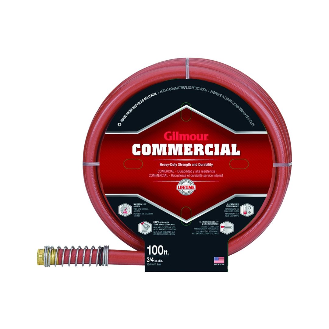 Gilmour Commercial Garden Hose 0.75 In X 100 Ft