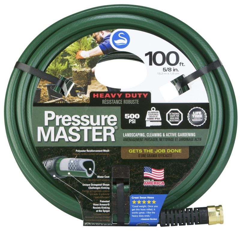 Kink-Free Garden Hose 0.625 In X 100 Ft