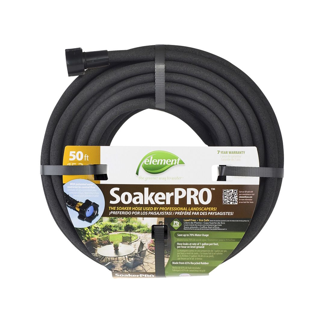 Soaker Hose Pro Blk 3/8X50FT