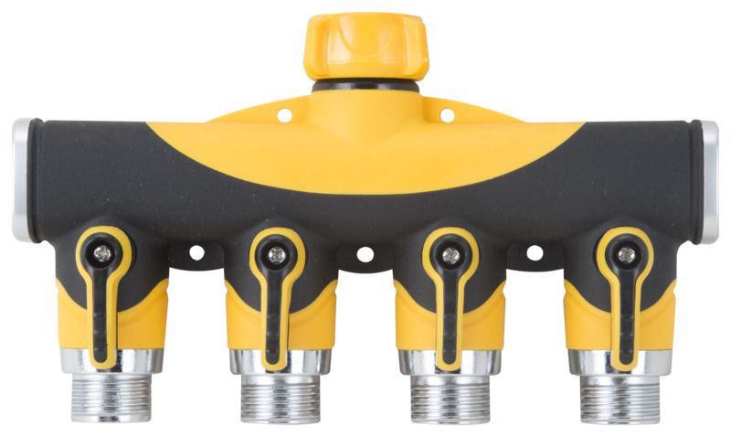 4 Outlet Hose Shutoff