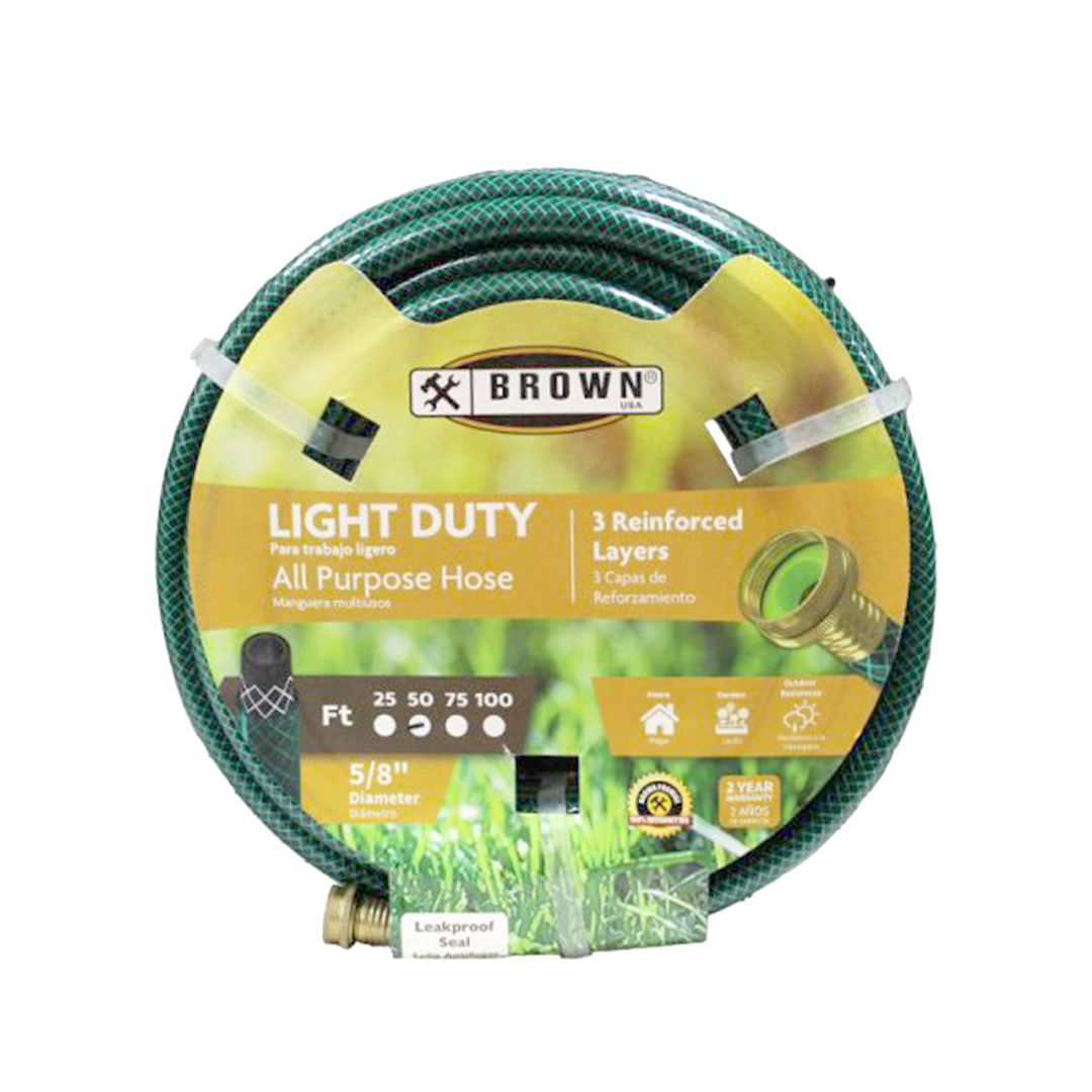 Brown Garden Hose 5-8 In X 50 Ft 3p