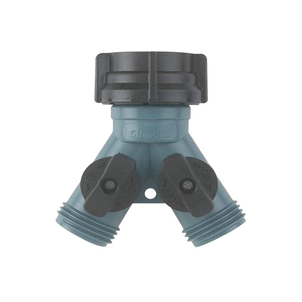 Gilmour Y Connector Hose Shutoff
