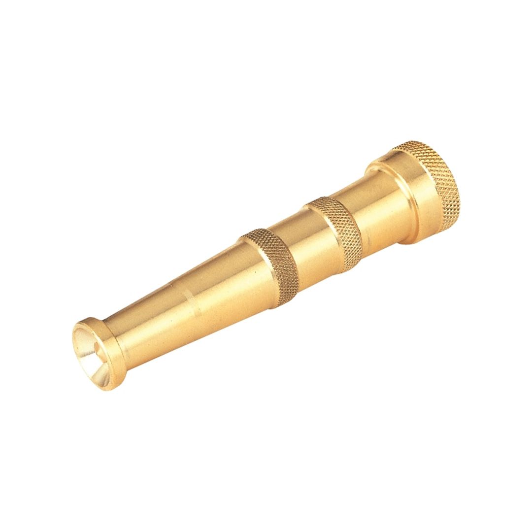 Adjustable Brass Hose Nozzle 5 In