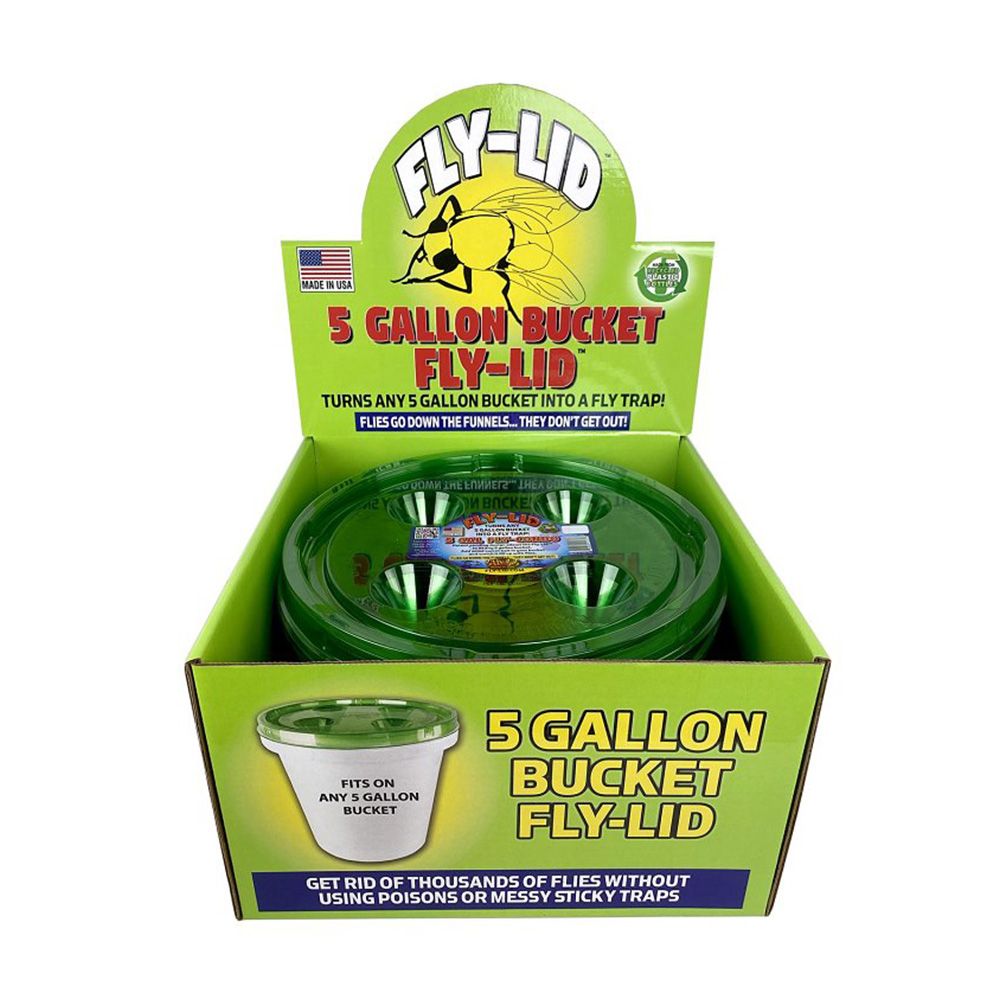 Fly Trap Lid For 5 gal Bucket