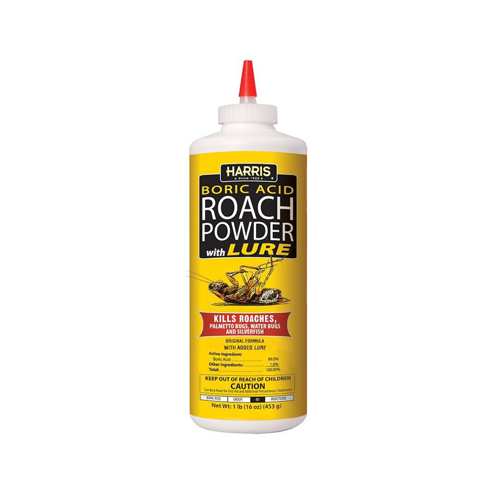 Harris Boric Acid Roach Killer Powder 16 Oz 1 Each