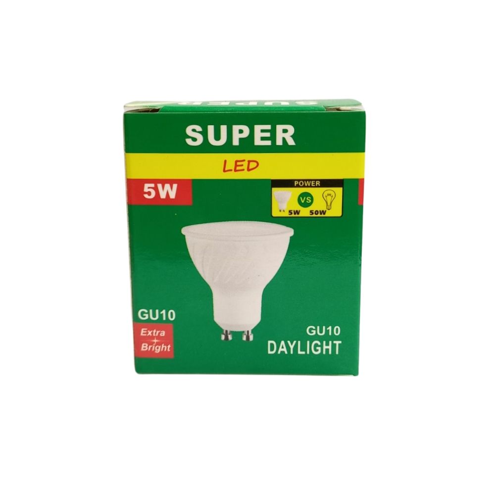 5W 64K Gu10 Daylight Led Bulb