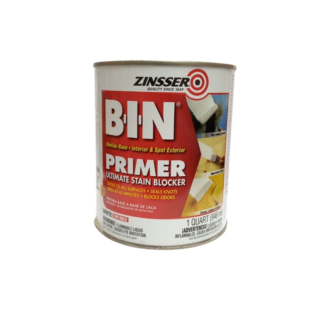 Rust-Oleum Zinsser Shellac Bin Primer 1 Qt