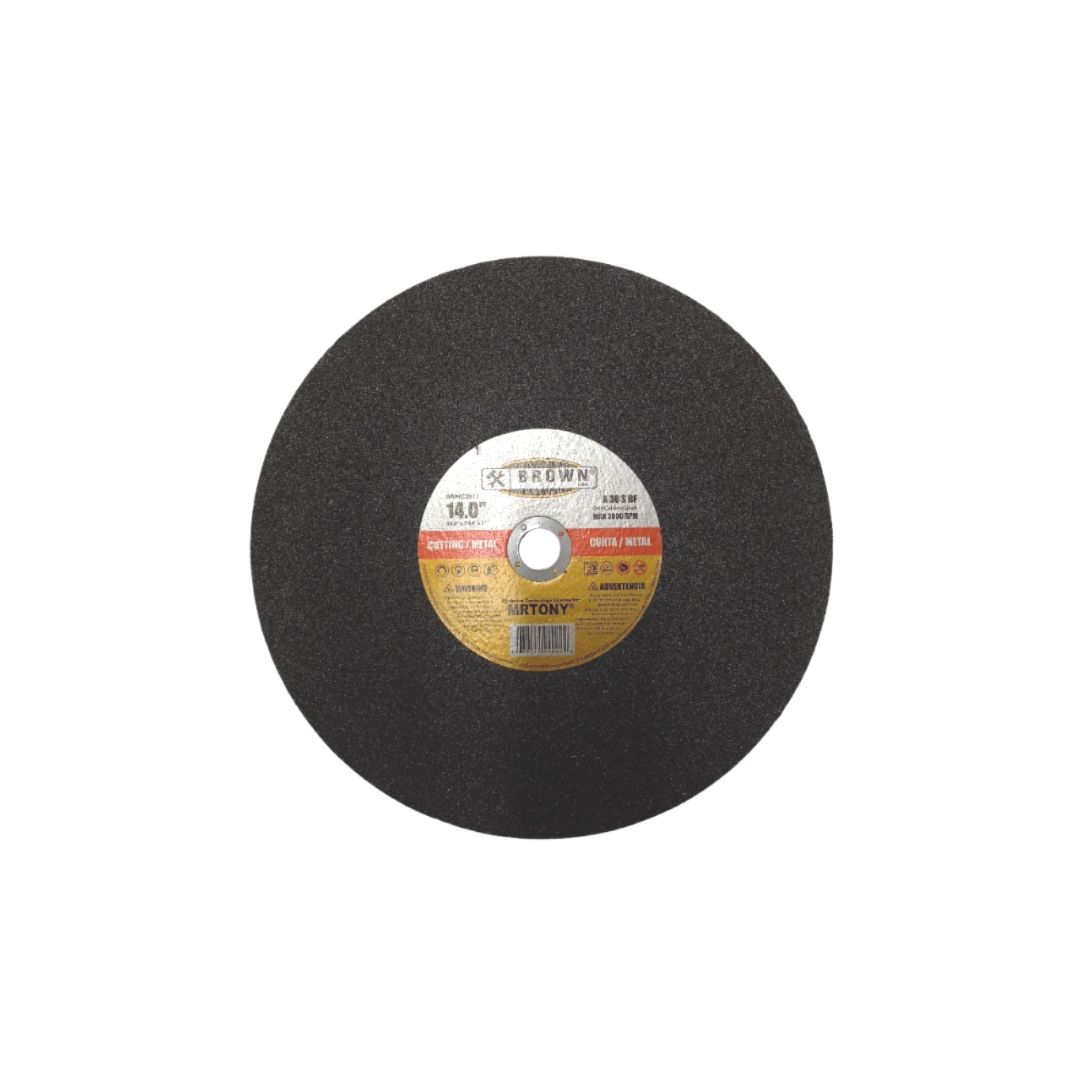 Brown Metal Cut-Off Wheel 14 In X 1-8 In X 1 In