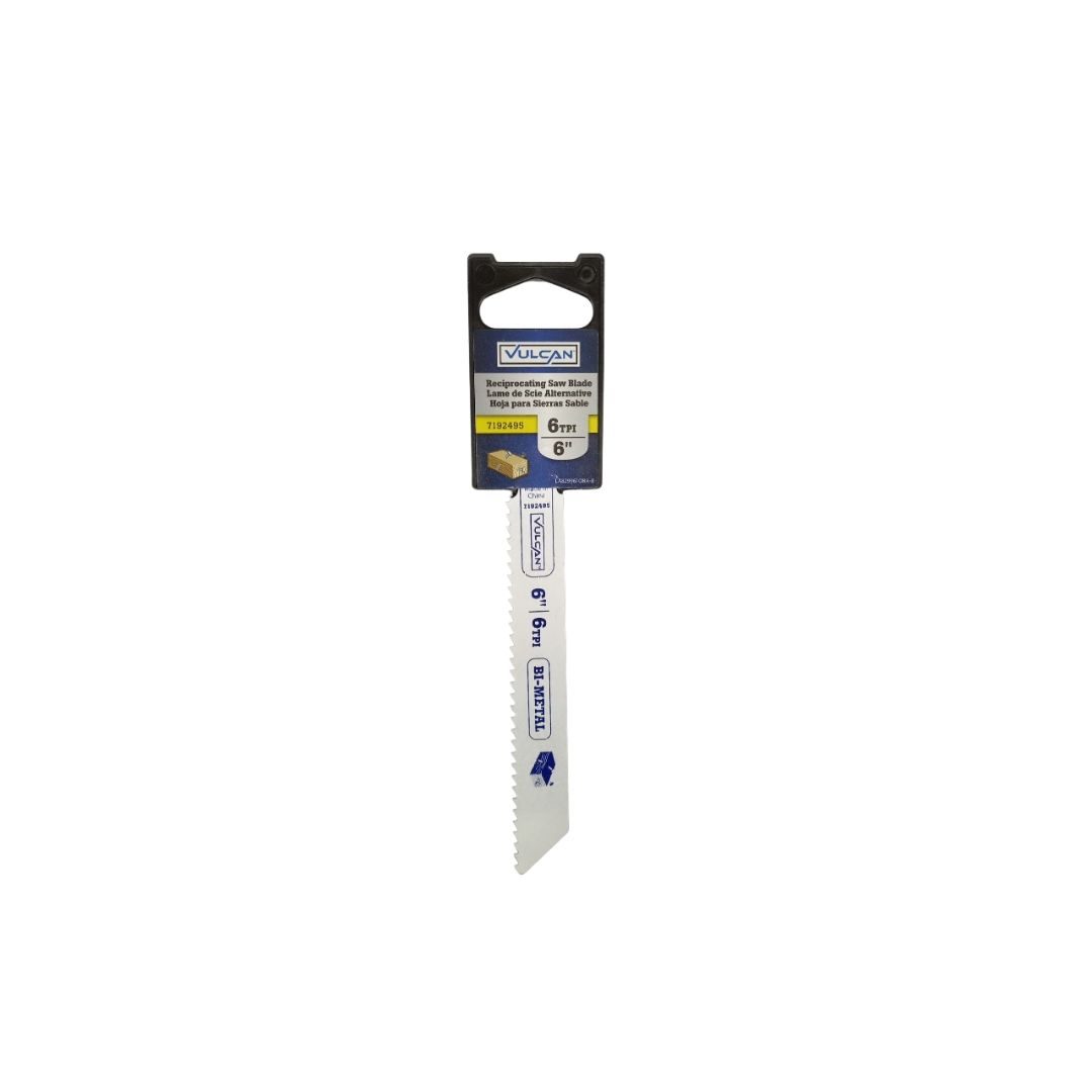 Vulcan 6 T Reciprocating Saw Wood Blade 6"
