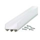 Door Bottom Vinyl White 1 3/4x36