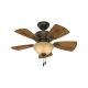  Hunter Ceiling Fan W/ Light 32 In Bronze 52090