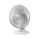  Table Fan 3-Speed 12in Wht/Gry